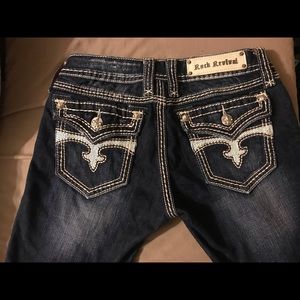 Rock Revival straight leg Jeans Size 28